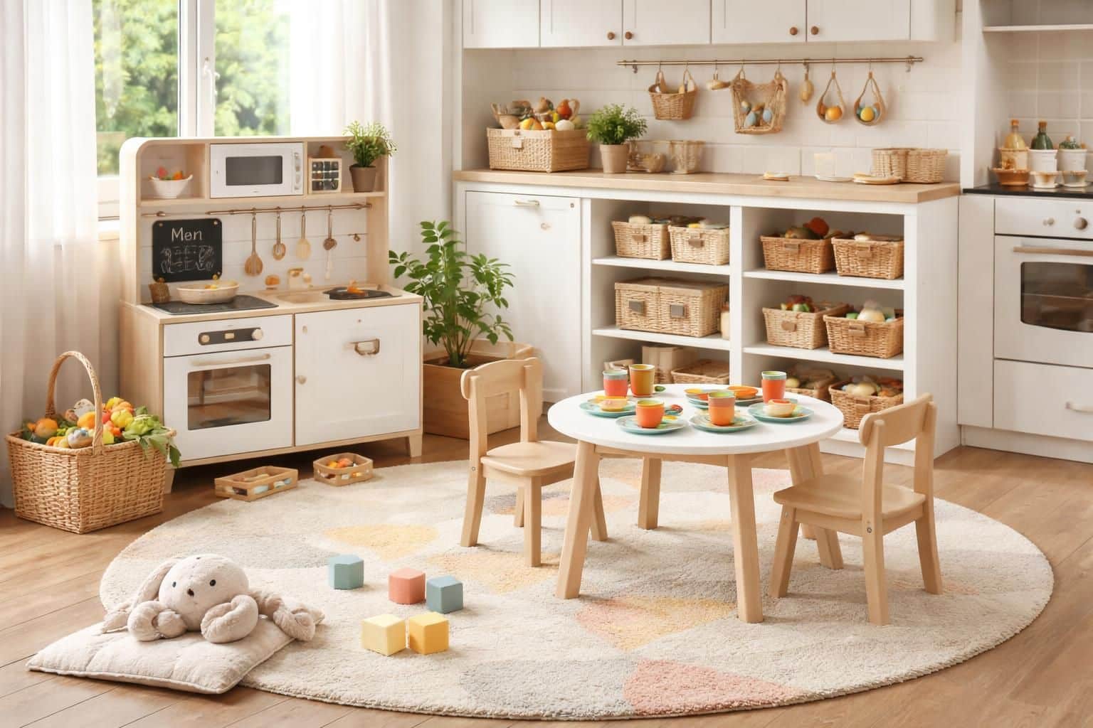 découvrez comment aménager un coin jeux enfants pratique et sécurisé dans votre cuisine pour allier espace de vie et divertissement.