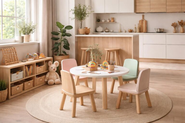 découvrez comment aménager un coin jeux enfants pratique et sécurisé dans votre cuisine pour allier convivialité et organisation au quotidien.