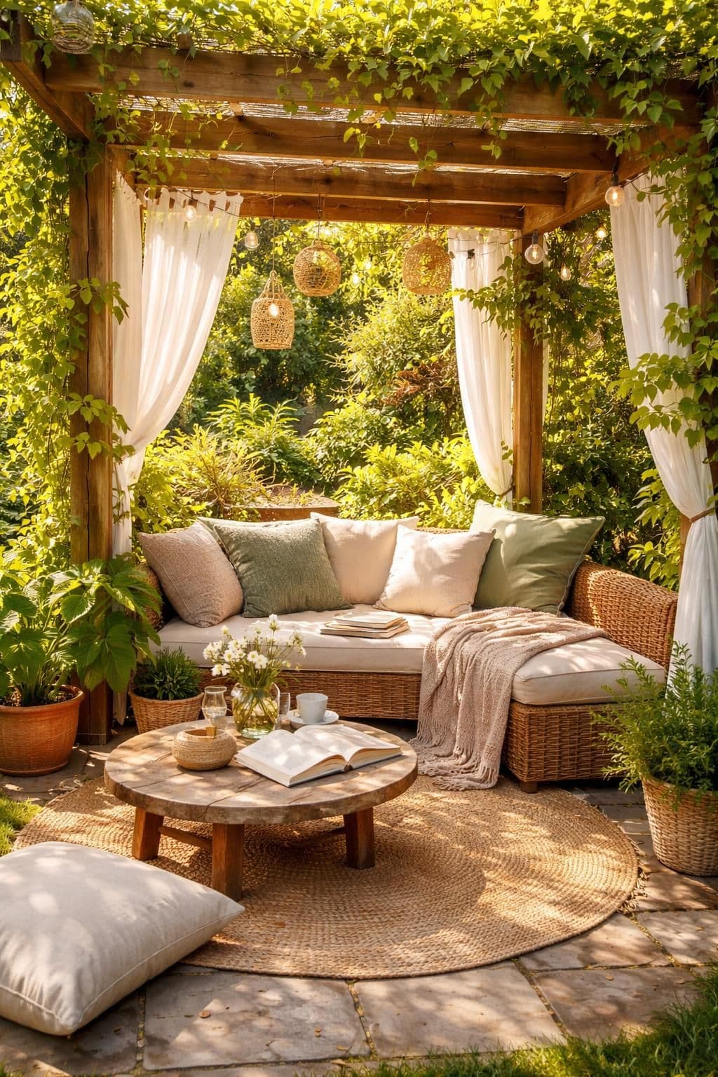 d&eacute;couvrez comment am&eacute;nager un coin lecture ext&eacute;rieur confortable et cosy pour profiter pleinement de vos moments de d&eacute;tente en plein air.