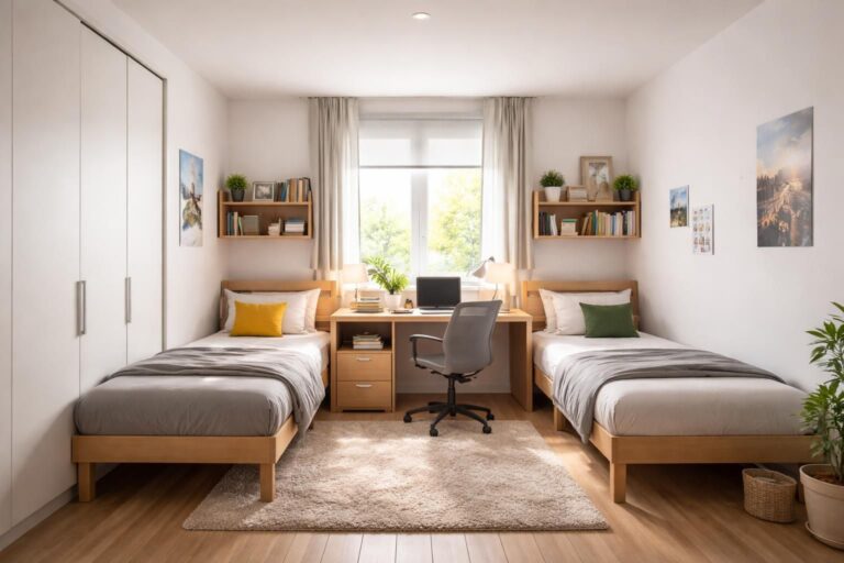découvrez comment aménager une chambre pour colocation étudiante de manière fonctionnelle et conviviale, en optimisant l'espace et le confort pour favoriser la vie en communauté.