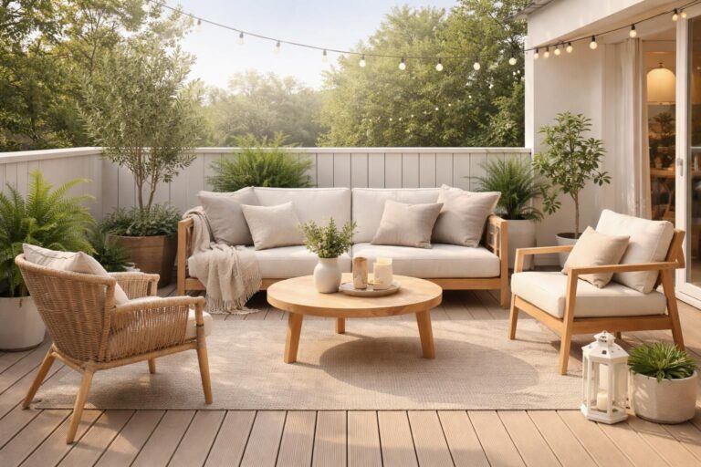 découvrez comment aménager une terrasse scandinave alliant simplicité, confort et élégance pour créer un espace extérieur chaleureux et accueillant.