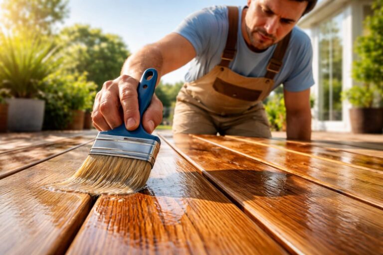 découvrez comment appliquer un vernis marin sur du bois extérieur pour protéger et embellir vos surfaces exposées aux intempéries.