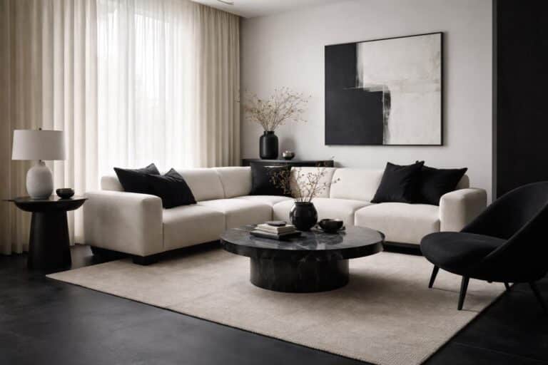 découvrez comment associer le blanc cassé et le noir carbone pour créer des contrastes élégants et modernes dans votre décoration ou votre style vestimentaire.