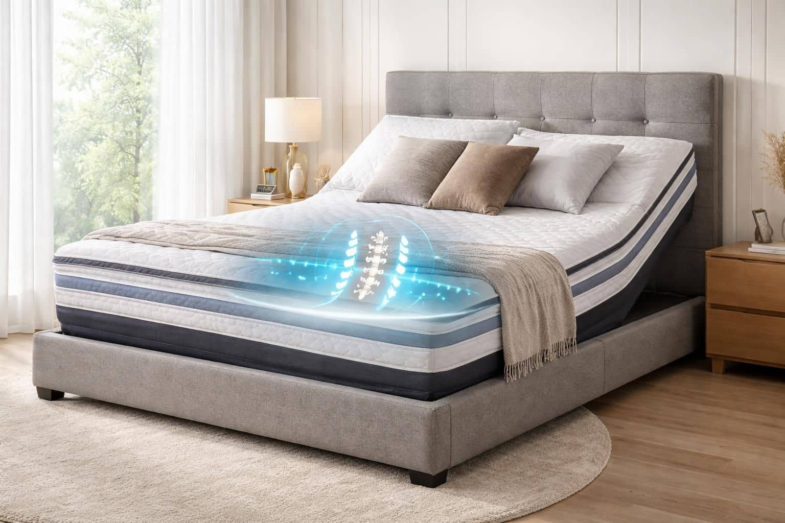 d&eacute;couvrez comment choisir un lit adapt&eacute; aux probl&egrave;mes de dos pour am&eacute;liorer votre sommeil et soulager vos douleurs lombaires gr&acirc;ce &agrave; nos conseils experts.