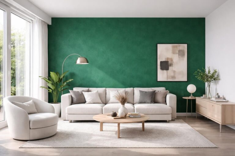 découvrez comment choisir une couleur forte pour créer un mur unique et apporter du caractère à votre intérieur.