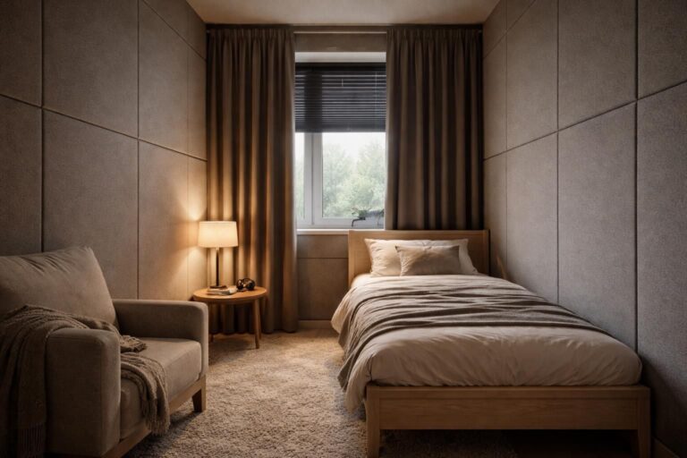 découvrez comment créer un coin nuit isolé phoniquement pour un sommeil paisible et un espace intime à l'abri des nuisances sonores.
