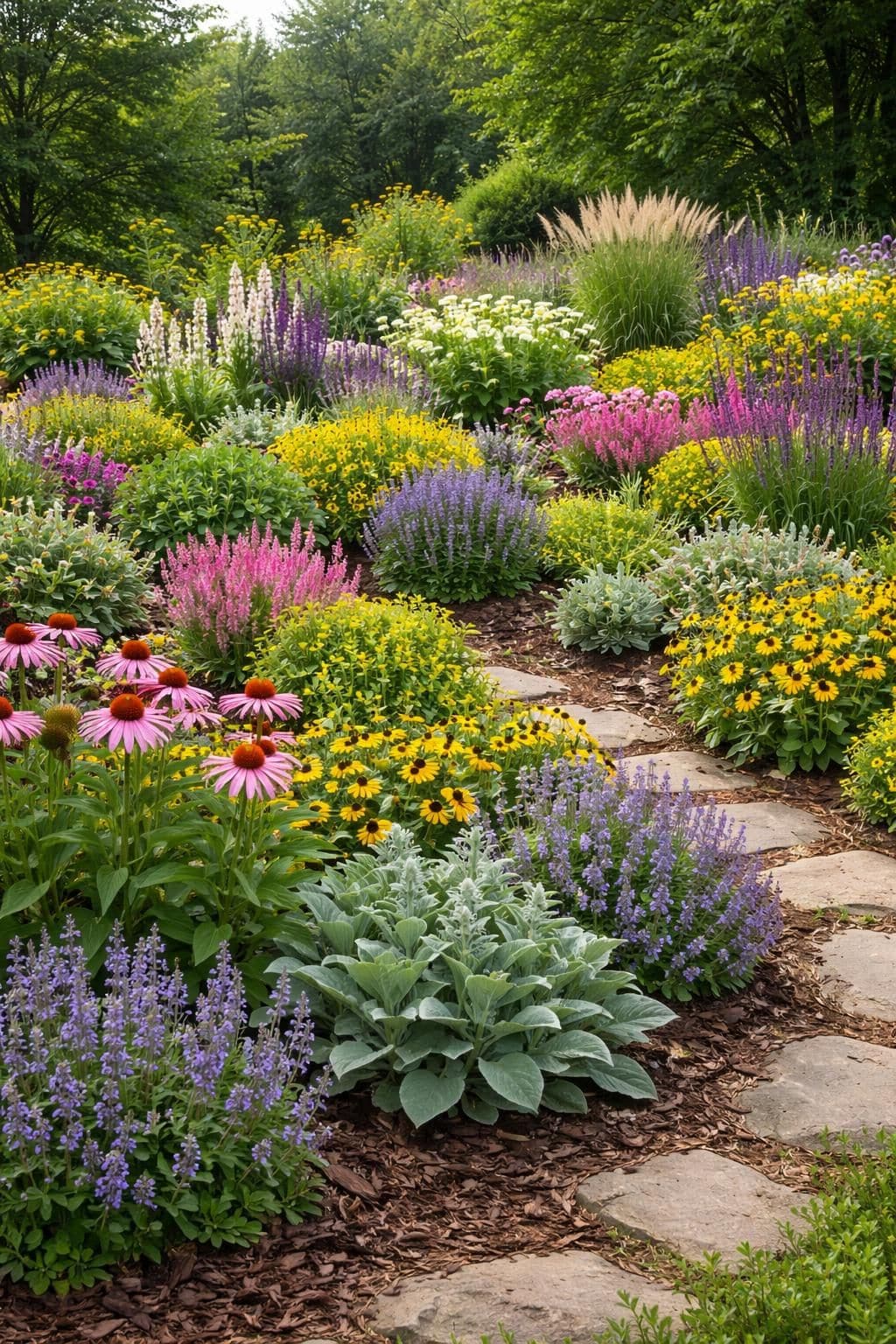 apprenez &agrave; cr&eacute;er un massif de vivaces r&eacute;sistantes au froid pour un jardin color&eacute; et durable tout au long de l'ann&eacute;e, m&ecirc;me en hiver.