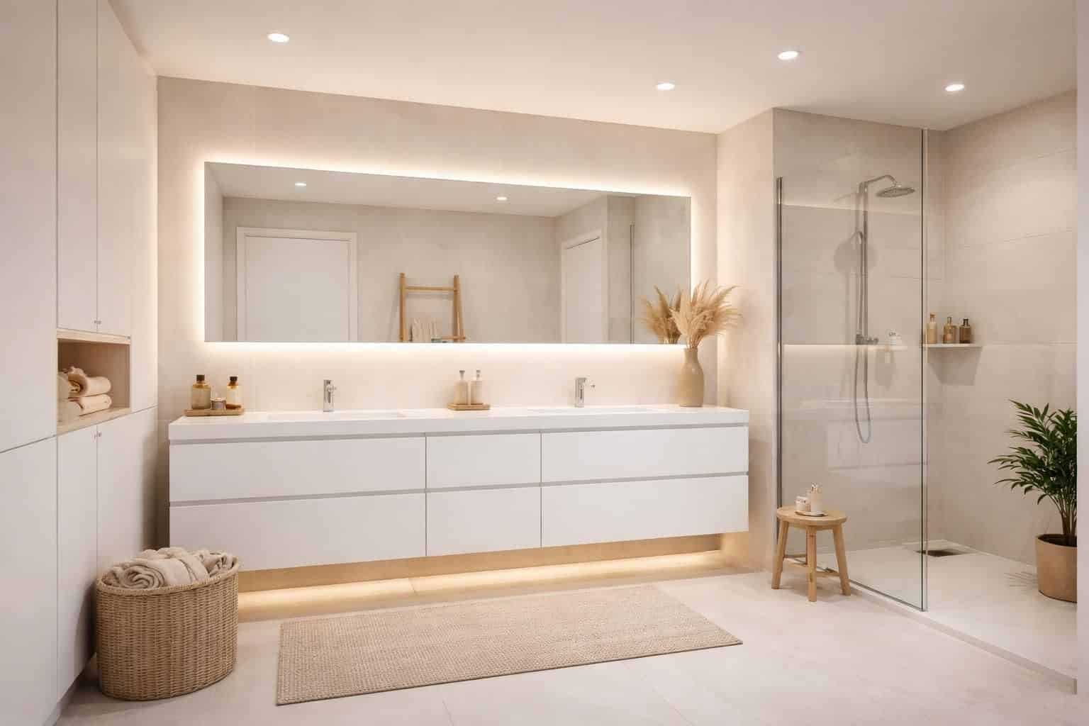 découvrez des conseils pratiques et des idées pour créer une salle de bain sans fenêtre, optimiser la lumière et l'aération, et aménager un espace fonctionnel et esthétique.