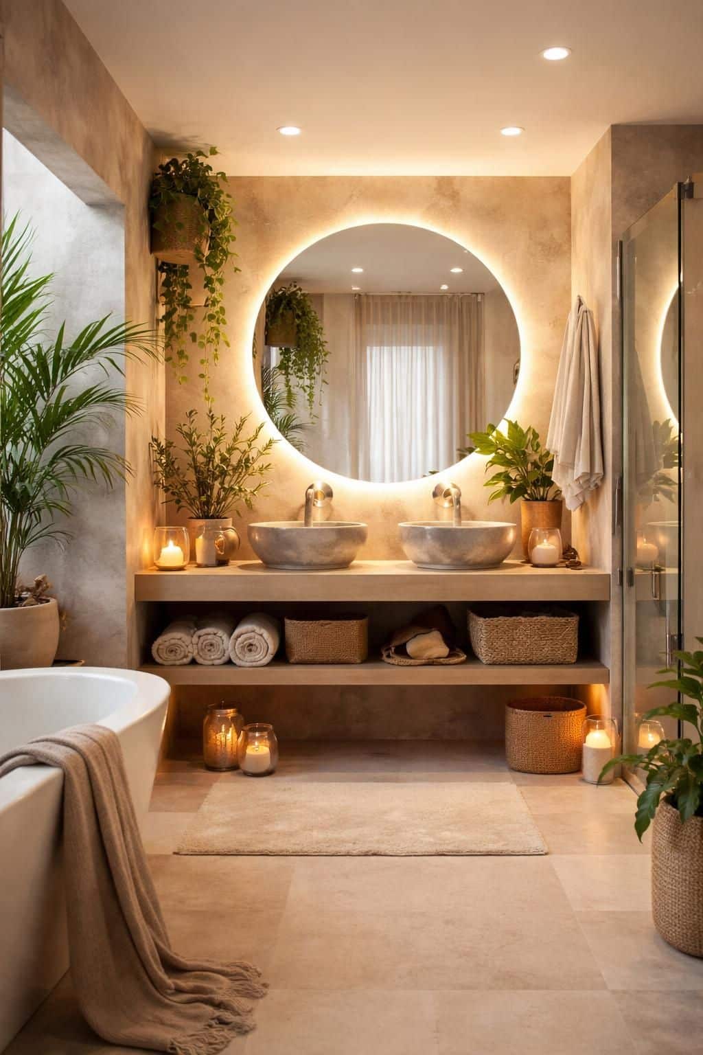 d&eacute;couvrez comment cr&eacute;er une salle de bain spa relaxante sans engager de travaux lourds, avec des astuces simples et des id&eacute;es d&eacute;co pour un espace zen et confortable.