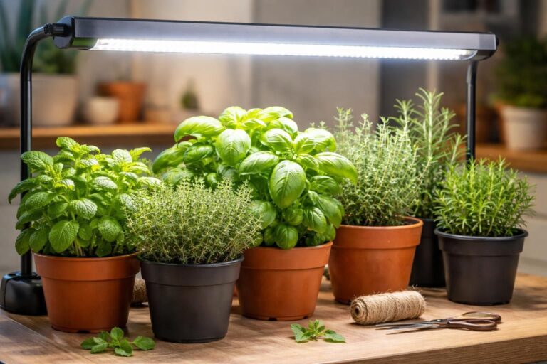 découvrez comment cultiver des aromates sous lampe led pour une croissance optimisée et des plantes aromatiques fraîches toute l'année, même sans lumière naturelle.