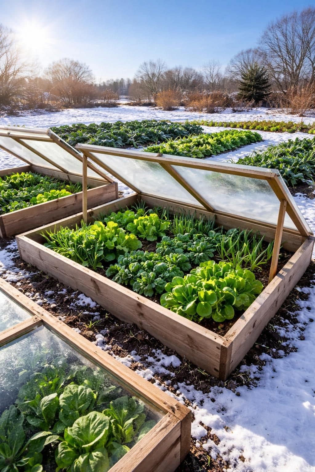 découvrez comment cultiver des légumes d’hiver sous châssis pour prolonger la saison de récolte et protéger vos plants du froid efficacement.