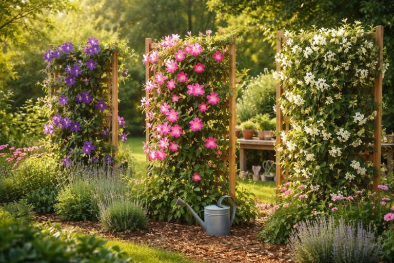 découvrez comment cultiver des plantes grimpantes à floraison longue pour embellir votre jardin toute la saison avec des conseils pratiques et faciles à suivre.