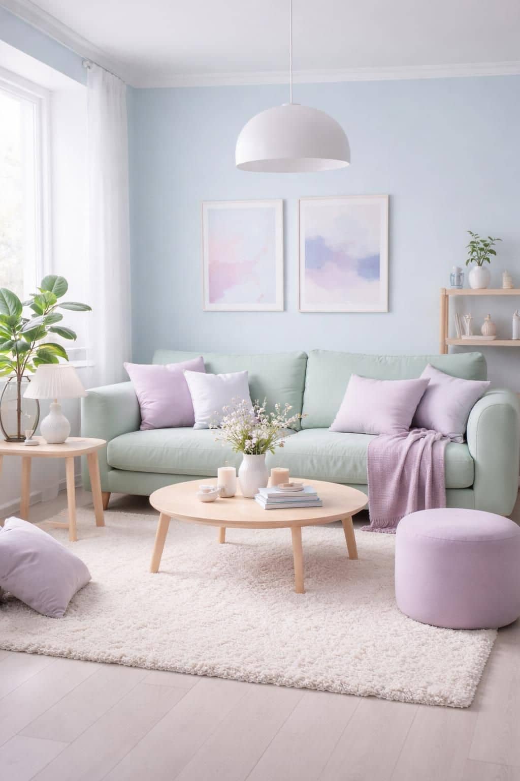 découvrez comment décorer avec des couleurs pastel froides pour créer une ambiance douce et apaisante dans votre intérieur.