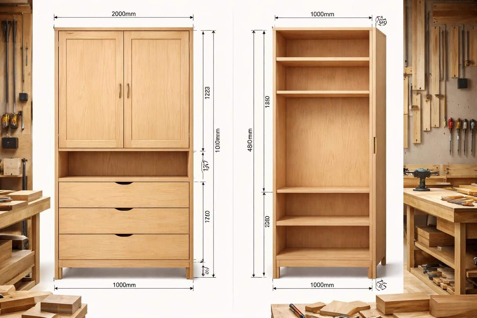 découvrez comment fabriquer une armoire en contreplaqué étape par étape, avec des conseils pratiques pour un meuble solide et esthétique adapté à votre intérieur.