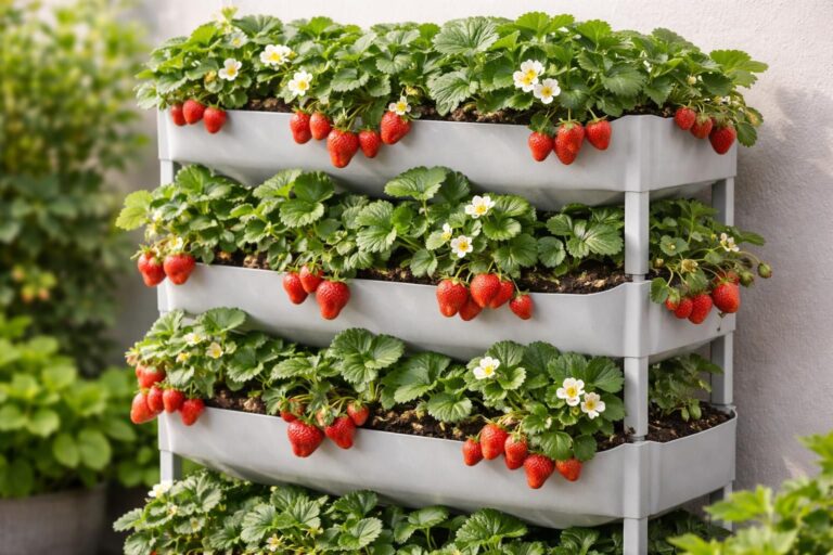 apprenez à cultiver des fraises juteuses et savoureuses en jardinière verticale grâce à nos conseils pratiques pour optimiser l'espace et obtenir une récolte abondante.