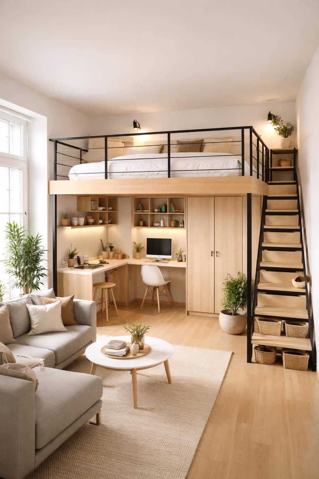 découvrez comment installer un lit mezzanine dans un studio pour optimiser l'espace et gagner en confort. guide pratique pour un aménagement fonctionnel et esthétique.