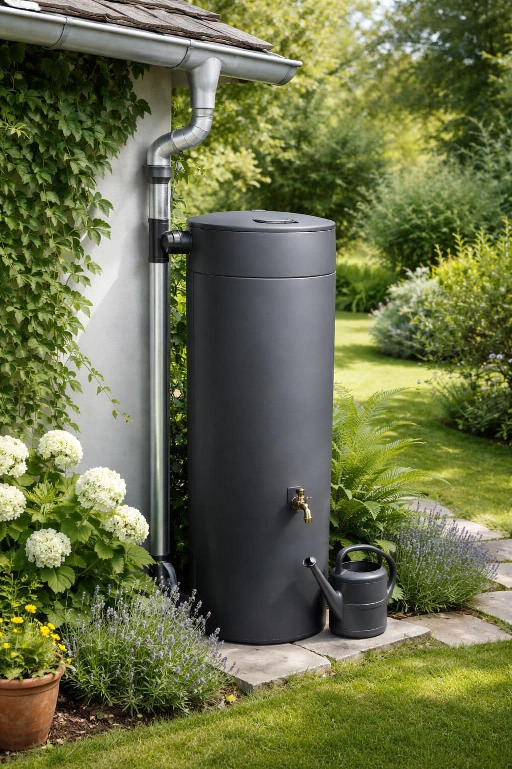 découvrez comment installer un récupérateur d'eau de pluie aérien sur votre gouttière pour économiser l'eau et protéger l'environnement facilement.