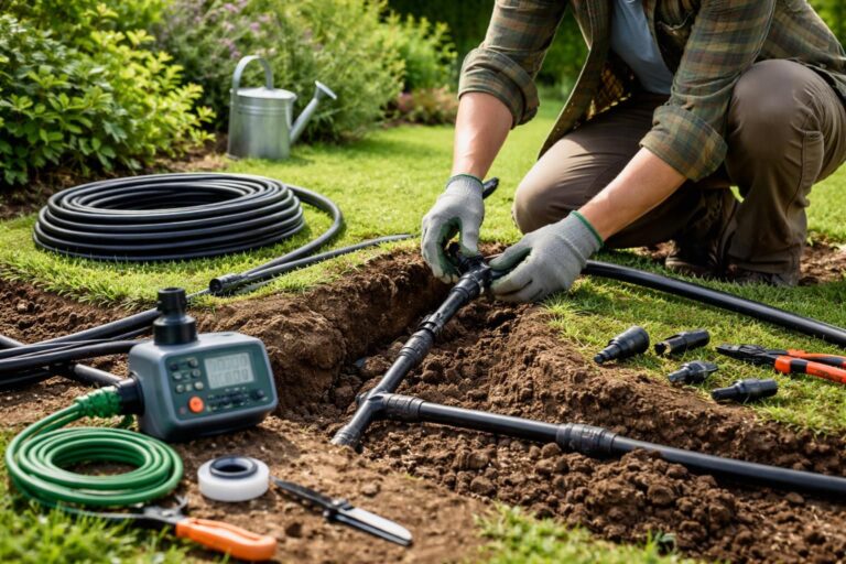 apprenez à installer un système d’arrosage avec programmateur pour automatiser l’arrosage de votre jardin, économiser de l’eau et profiter d’un espace vert toujours bien entretenu.
