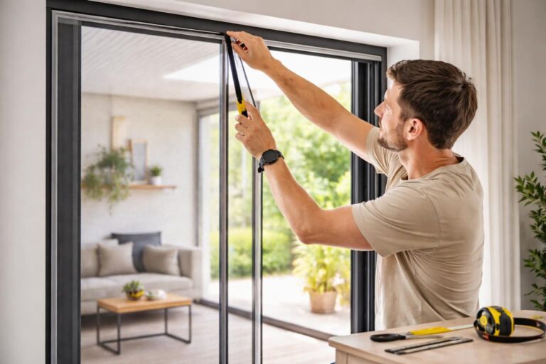 découvrez comment installer facilement une moustiquaire aimantée sur mesure pour protéger votre intérieur des moustiques tout en profitant de la ventilation naturelle.