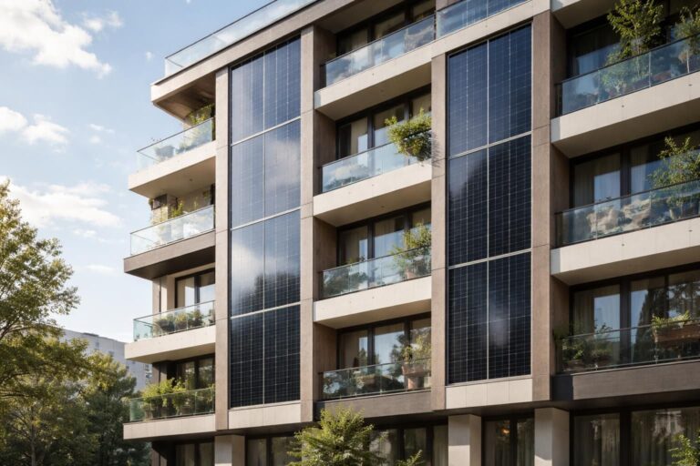 découvrez comment intégrer des panneaux solaires en façade verticale pour optimiser l'efficacité énergétique de votre bâtiment tout en valorisant son esthétique.