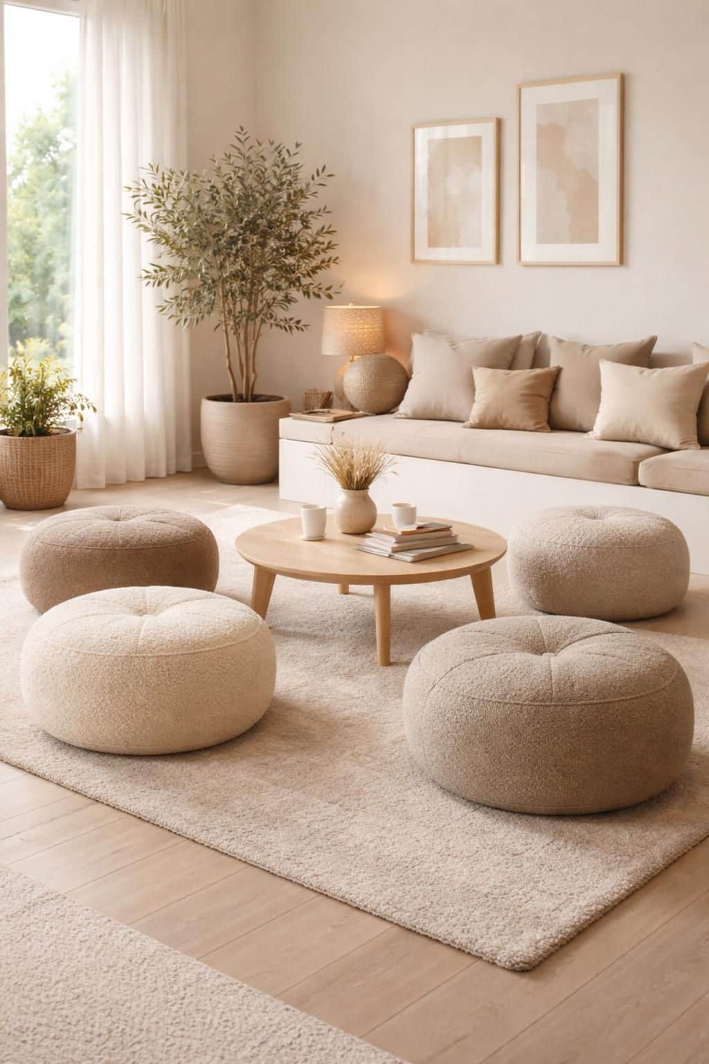 découvrez comment intégrer des poufs design dans un coin détente pour allier confort et style avec élégance dans votre intérieur.