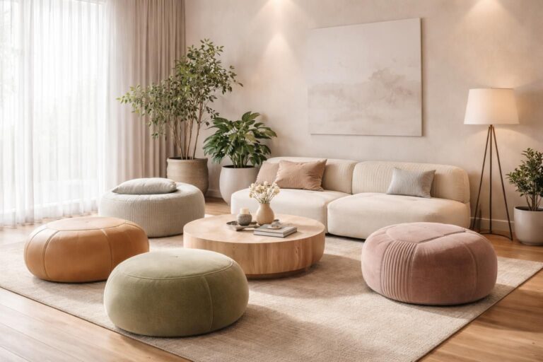 découvrez comment intégrer des poufs design dans un coin détente pour créer un espace confortable et élégant. conseils déco et idées tendance pour sublimer votre intérieur.