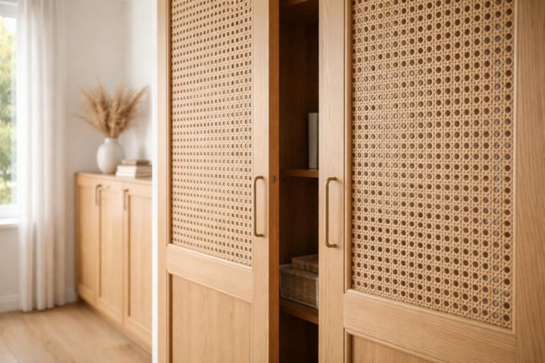 découvrez comment intégrer du cannage sur des portes de placard pour apporter une touche naturelle et élégante à votre intérieur. guide étape par étape pour un relooking tendance et facile.