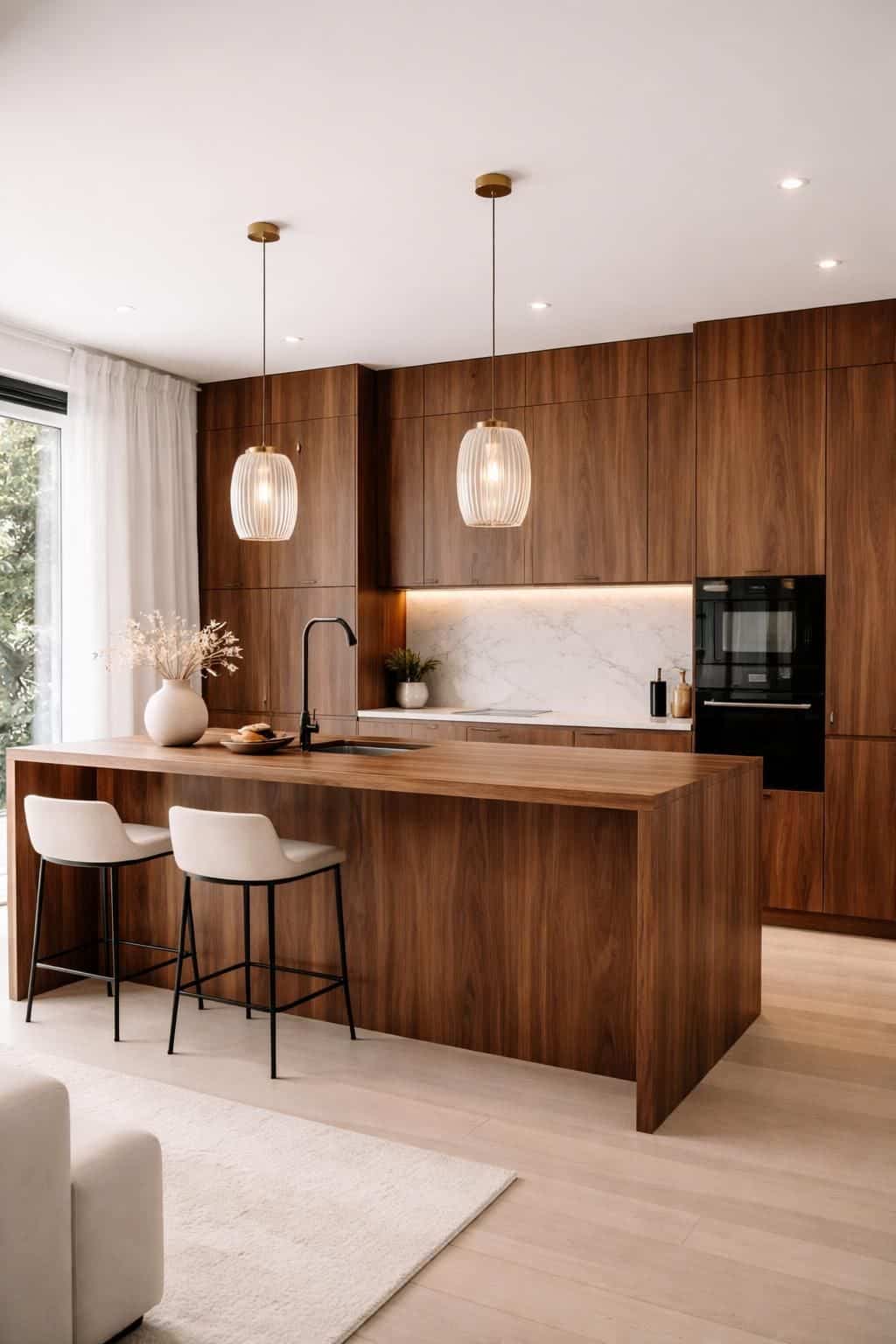 d&eacute;couvrez comment int&eacute;grer du plaqu&eacute; noyer dans votre cuisine pour apporter &eacute;l&eacute;gance et chaleur &agrave; votre espace culinaire gr&acirc;ce &agrave; des conseils pratiques et des id&eacute;es design.