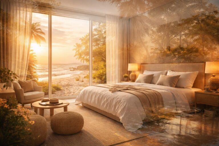 découvrez comment optimiser votre séjour grâce à une double exposition pour profiter d'un meilleur éclairage naturel et d'une ambiance chaleureuse tout au long de la journée.