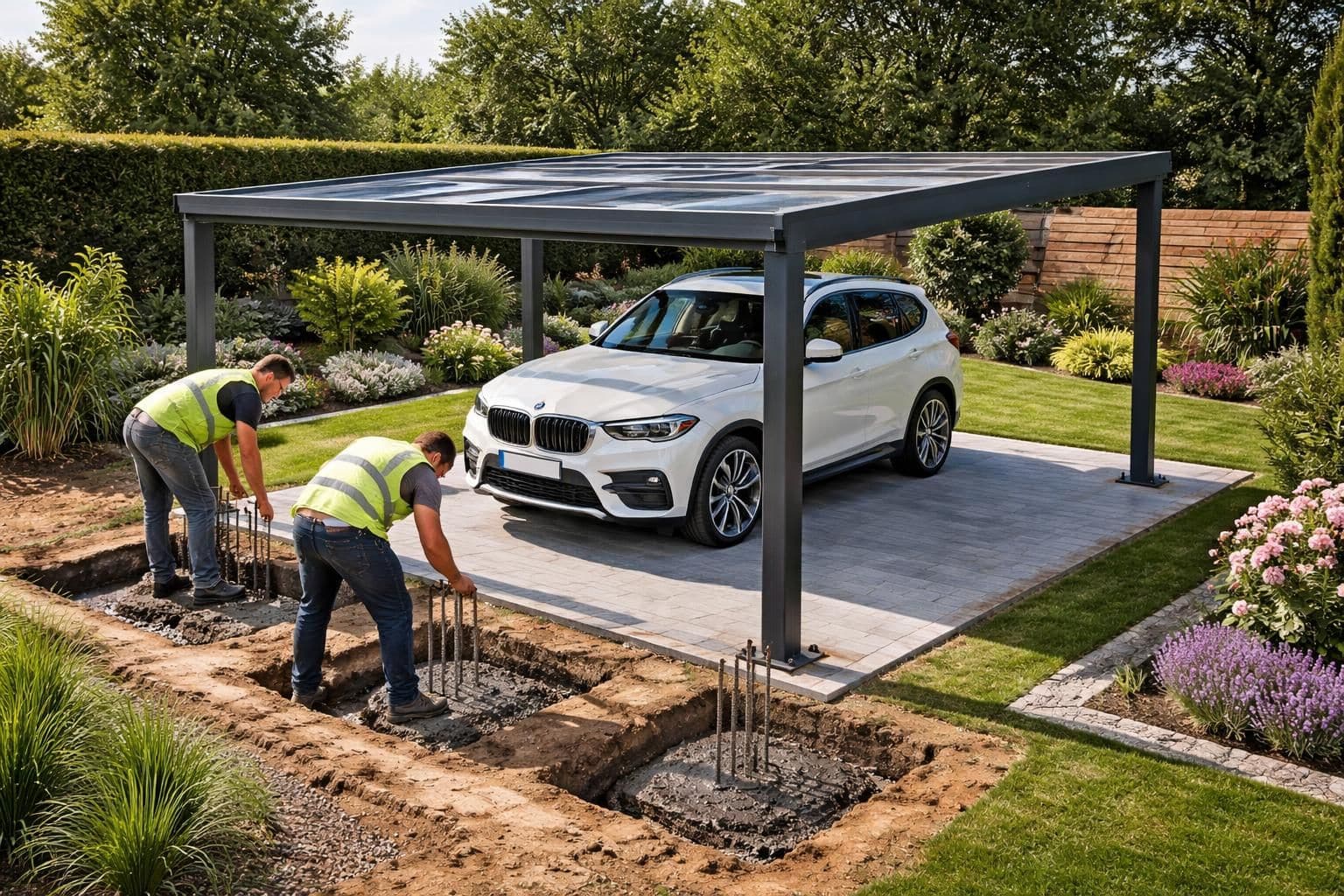d&eacute;couvrez comment poser un carport pour voiture facilement et prot&eacute;ger votre v&eacute;hicule des intemp&eacute;ries. guide &eacute;tape par &eacute;tape pour une installation r&eacute;ussie.