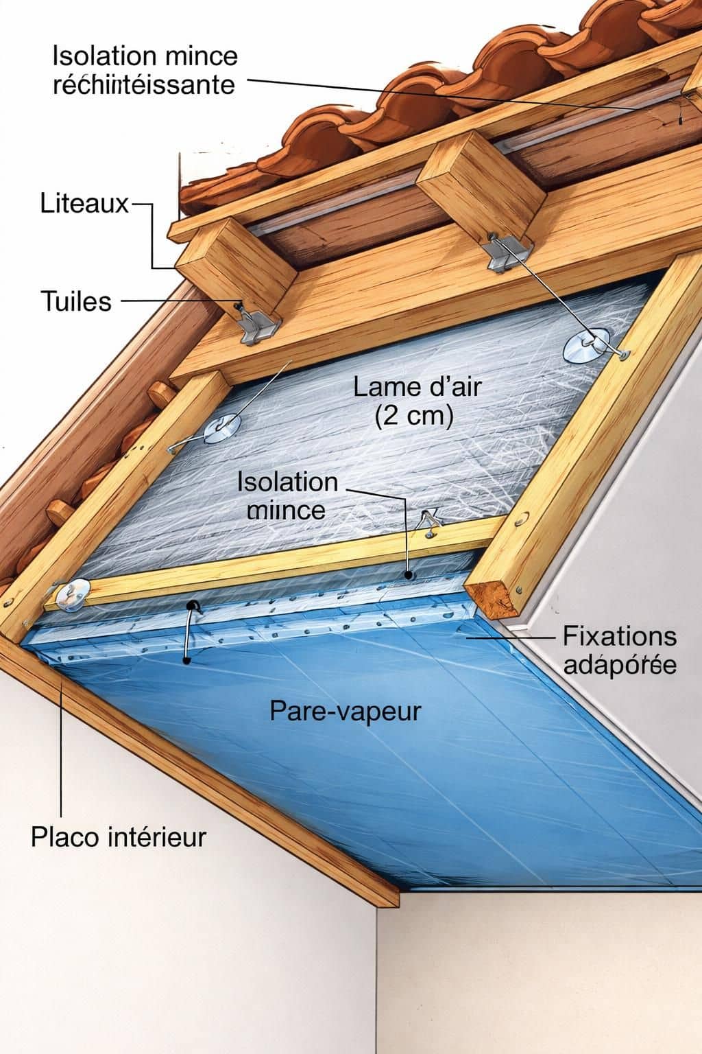 découvrez comment poser une isolation mince sous toiture pour améliorer l'efficacité énergétique de votre maison tout en économisant de l'espace.
