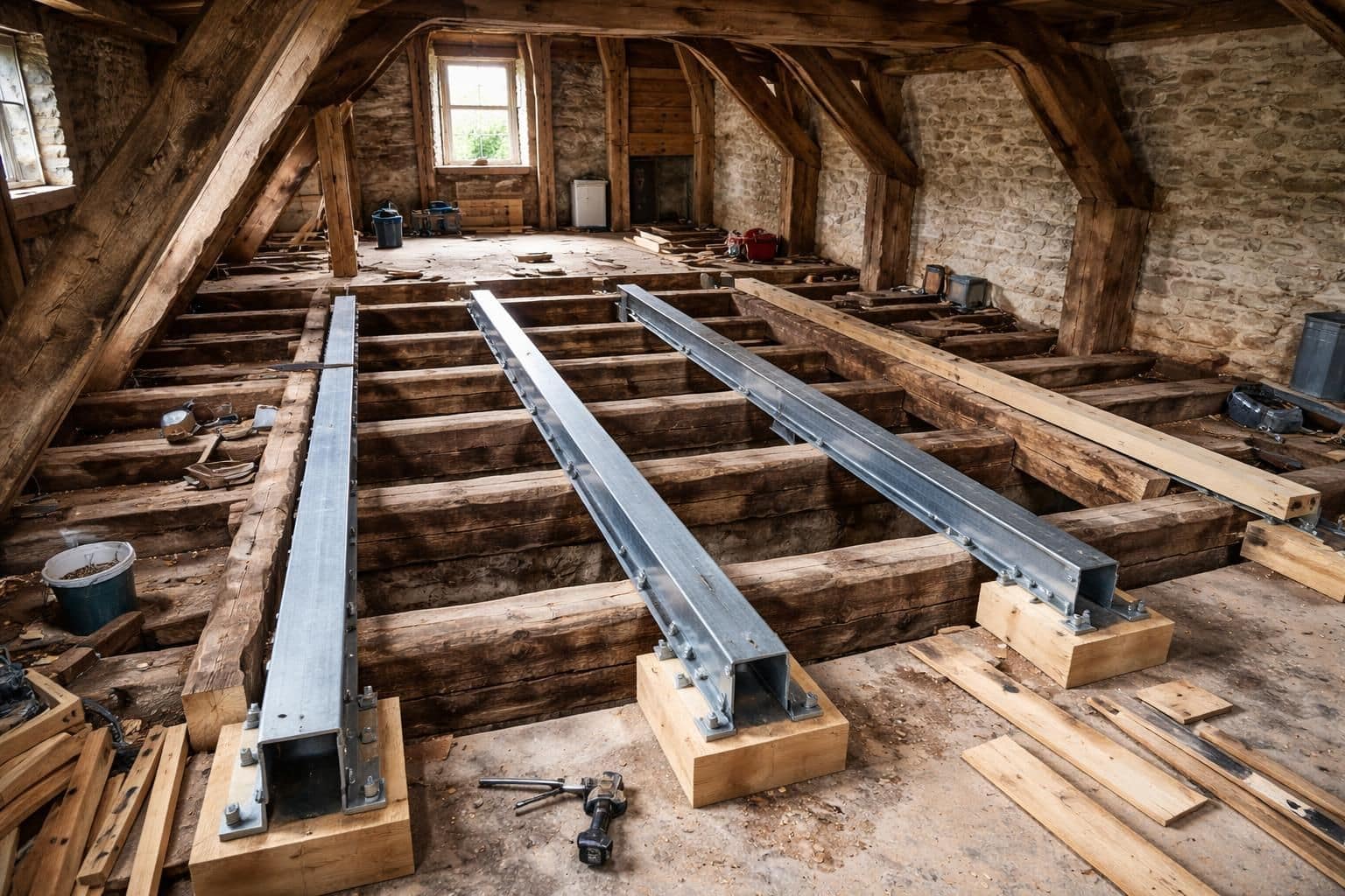 découvrez les méthodes efficaces pour renforcer un plancher en bois ancien et assurer sa stabilité tout en conservant son charme d'origine.