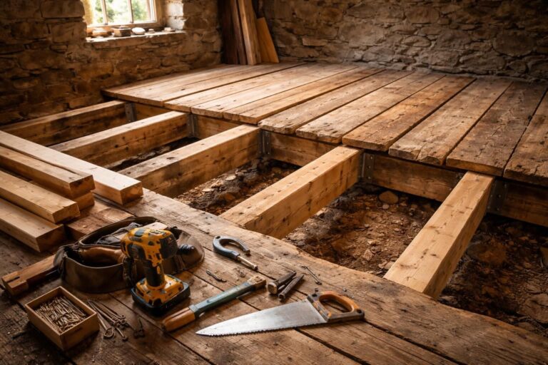 découvrez comment renforcer un plancher en bois ancien grâce à des techniques simples et efficaces pour assurer sa solidité et sa durabilité tout en conservant son charme d'origine.