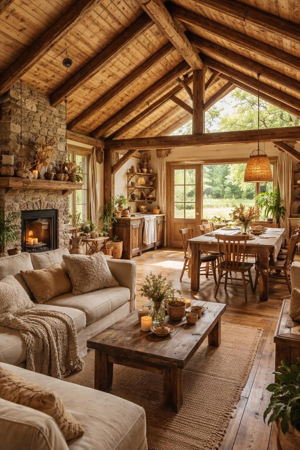d&eacute;couvrez comment r&eacute;ussir un style n&eacute;o-rural en alliant charme campagnard et modernit&eacute; pour un int&eacute;rieur chaleureux et authentique.