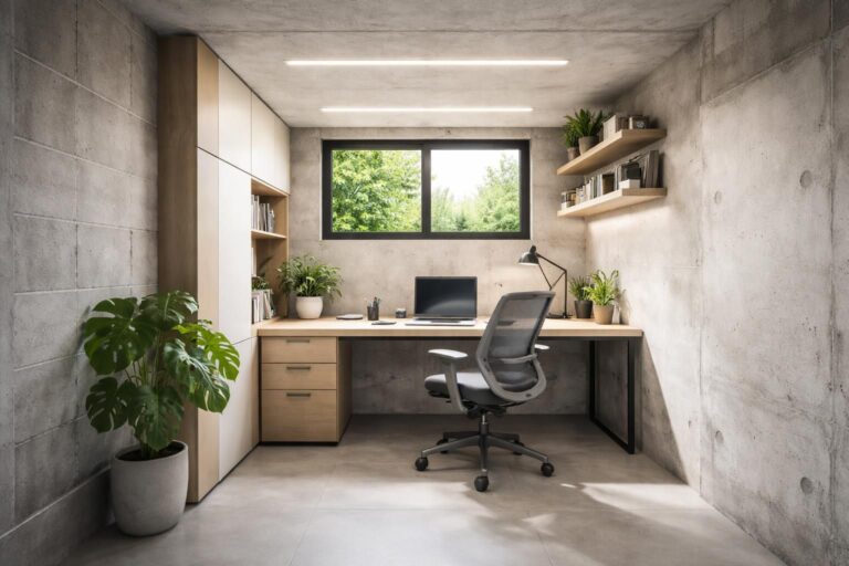 découvrez comment transformer un ancien box de parking en un bureau fonctionnel et moderne, optimisant l'espace et créant un environnement de travail agréable.