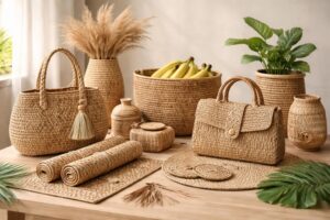 découvrez comment utiliser des objets en fibre de bananier pour allier écologie et design dans votre quotidien.