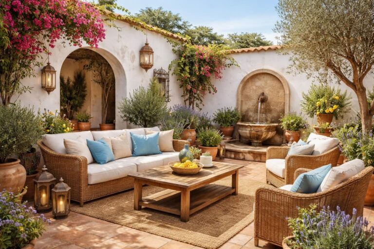 découvrez comment aménager un patio méditerranéen chaleureux et accueillant avec des conseils pratiques, des plantes typiques et des astuces déco pour un espace extérieur séduisant.