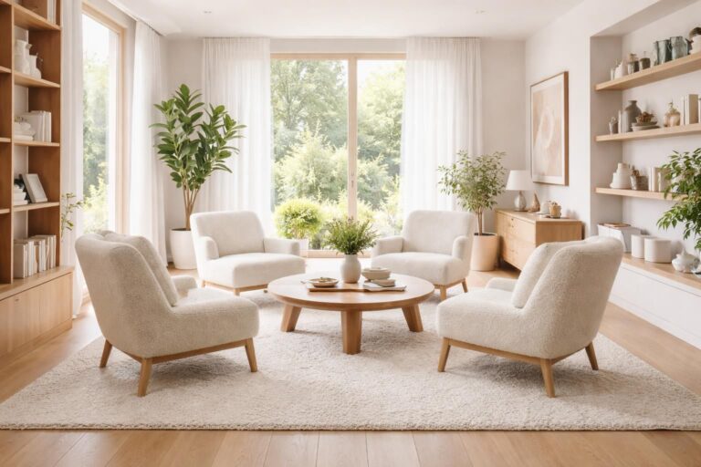 découvrez des idées originales pour aménager un salon sans canapé et créer un espace convivial et confortable avec des alternatives innovantes et élégantes.
