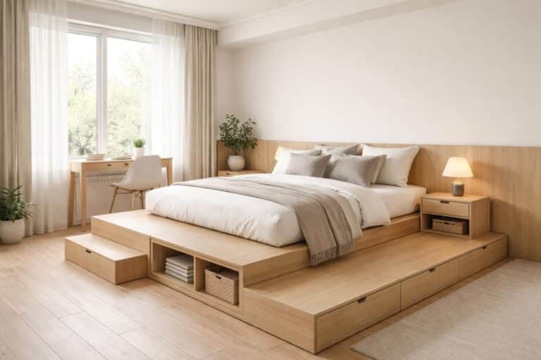 découvrez comment aménager une chambre avec une estrade pour optimiser l'espace et créer un intérieur moderne et fonctionnel.