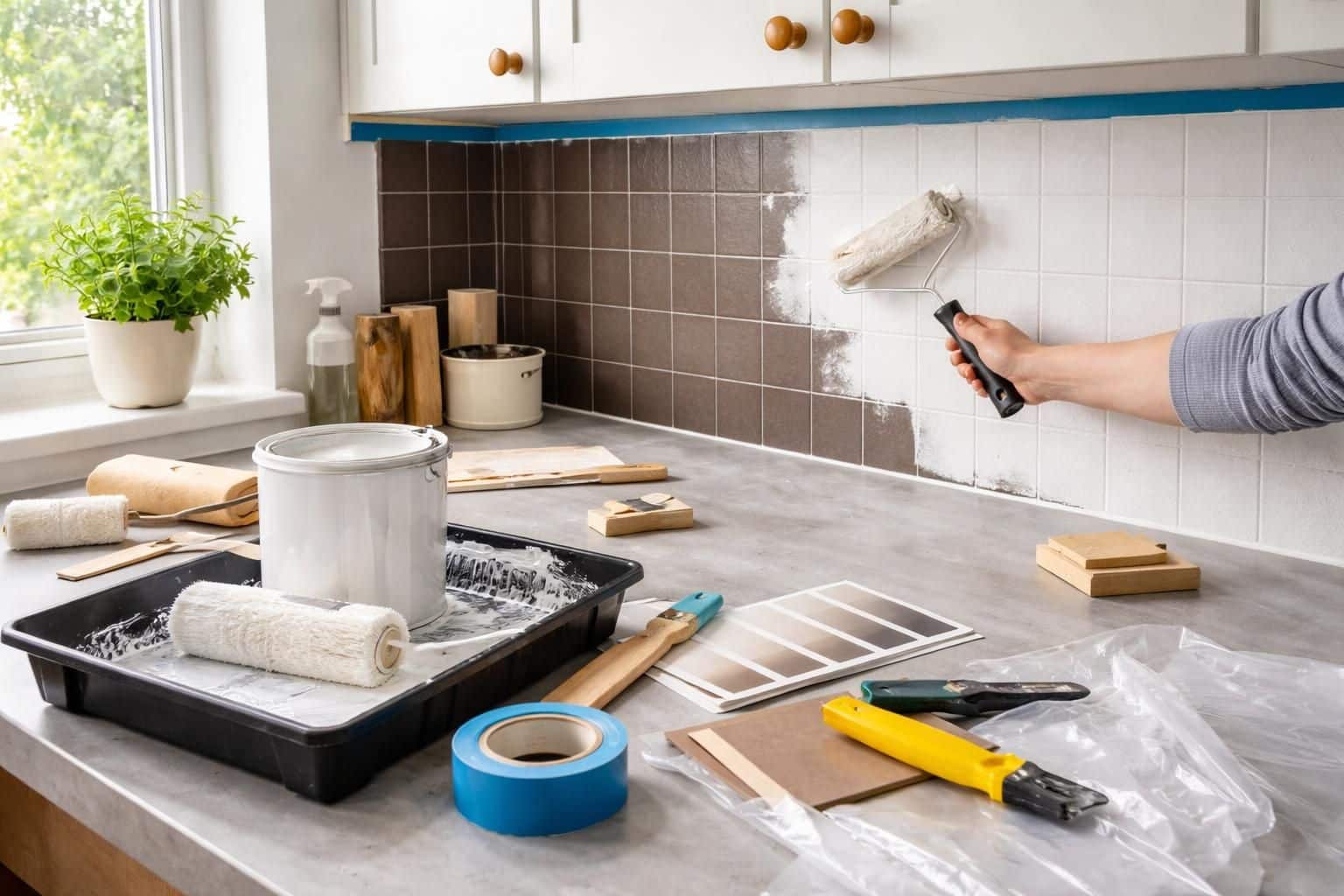 d&eacute;couvrez comment appliquer une peinture sp&eacute;ciale carrelage facilement pour renouveler votre int&eacute;rieur avec un r&eacute;sultat durable et esth&eacute;tique.