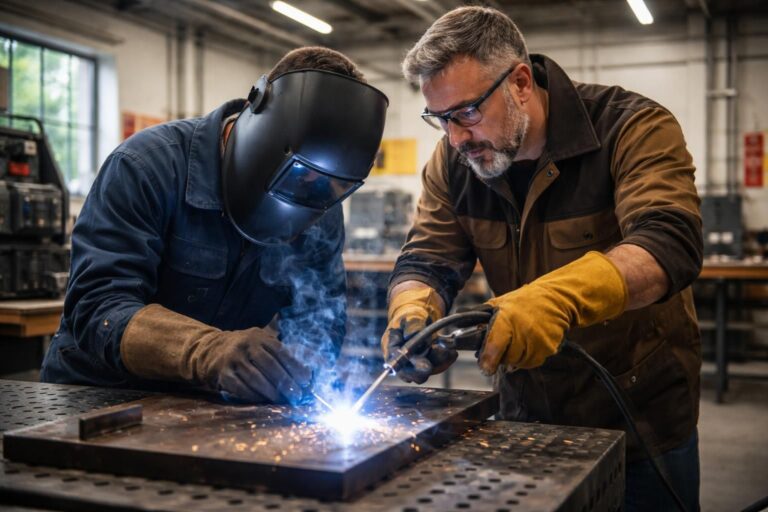 apprenez à souder à l’arc dès le niveau débutant grâce à notre guide complet. découvrez les techniques de base, les outils nécessaires et les conseils pratiques pour maîtriser la soudure avec succès.