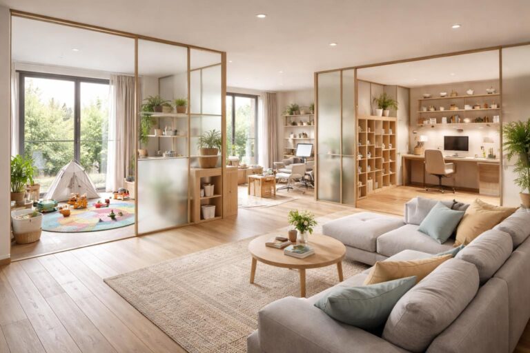 découvrez comment cloisonner un open space familial pour créer des espaces privés et fonctionnels tout en conservant une ambiance conviviale et ouverte.