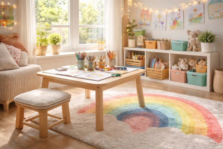 découvrez comment créer un coin dessin pour enfant, un espace ludique et créatif où votre enfant pourra s'exprimer librement et développer son imagination.