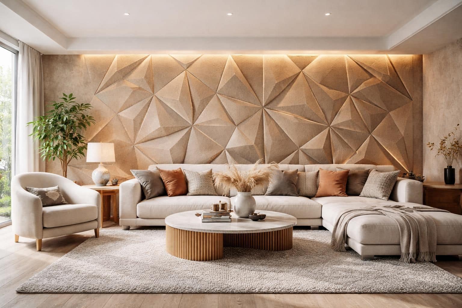 apprenez à créer un mur d’accent unique et moderne avec des panneaux 3d pour transformer votre intérieur en ajoutant texture et style.
