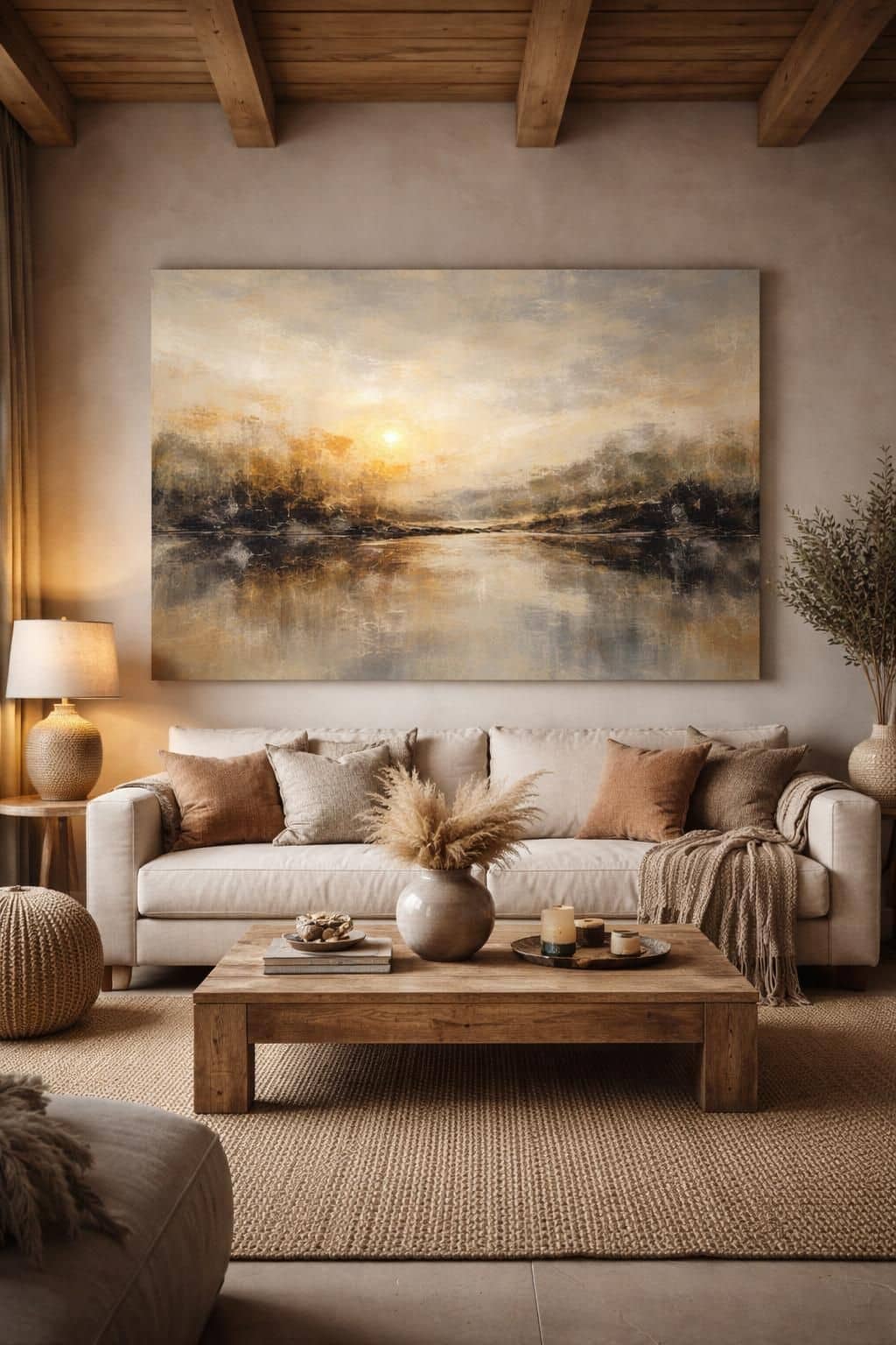 d&eacute;couvrez comment cr&eacute;er un point focal impressionnant dans votre int&eacute;rieur en utilisant un tableau grand format, pour sublimer votre d&eacute;coration avec style et originalit&eacute;.