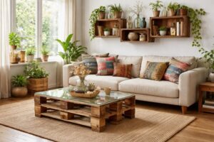 découvrez comment décorer votre intérieur de manière écologique et créative en utilisant des objets upcyclés pour un style unique et durable.