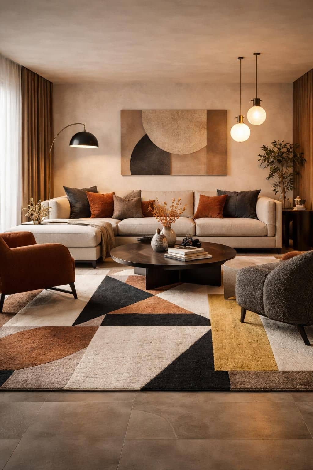 découvrez comment décorer un salon autour d’un tapis graphique pour créer un espace moderne et harmonieux, alliant style et confort avec des conseils pratiques.