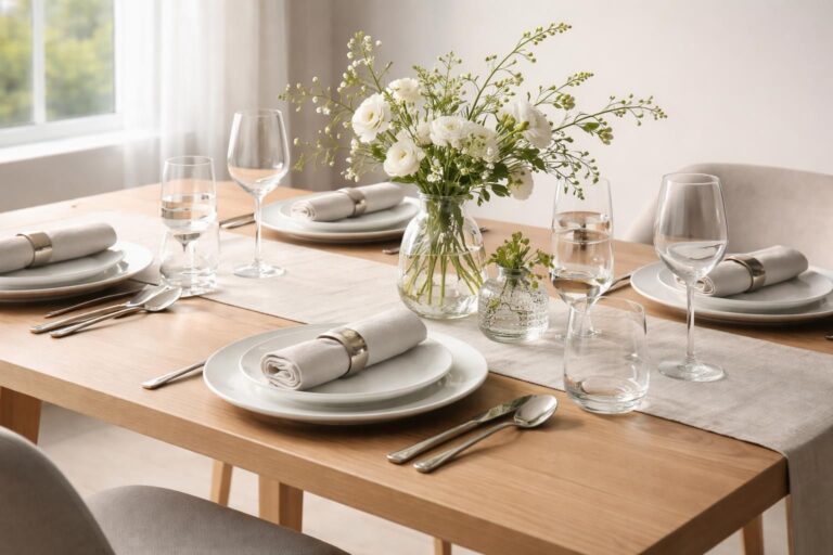 découvrez comment décorer une table avec des arts de la table design pour créer une ambiance élégante et moderne lors de vos repas.