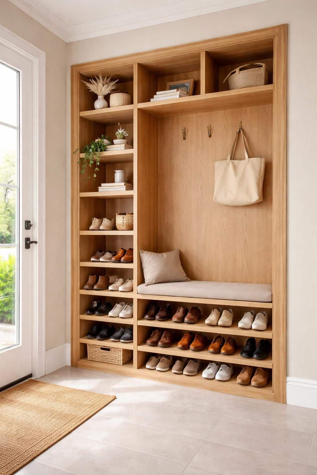 d&eacute;couvrez comment fabriquer un porte-chaussures encastr&eacute; pratique et esth&eacute;tique pour optimiser votre espace de rangement. guide &eacute;tape par &eacute;tape pour un meuble sur mesure.