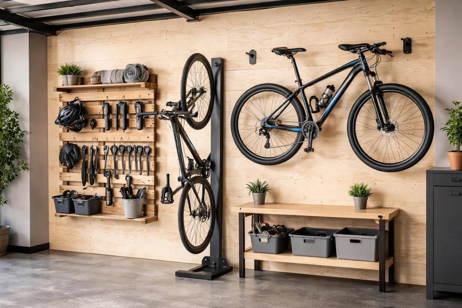 découvrez comment fabriquer un rangement vertical pour vélos facilement et efficacement afin d'optimiser l'espace de votre garage ou appartement.